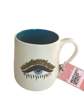 🆕 Bouffants & Broken Hearts™️ Ceramic Glam Eye Coffee Mug—Kendra Dandy—18 Oz